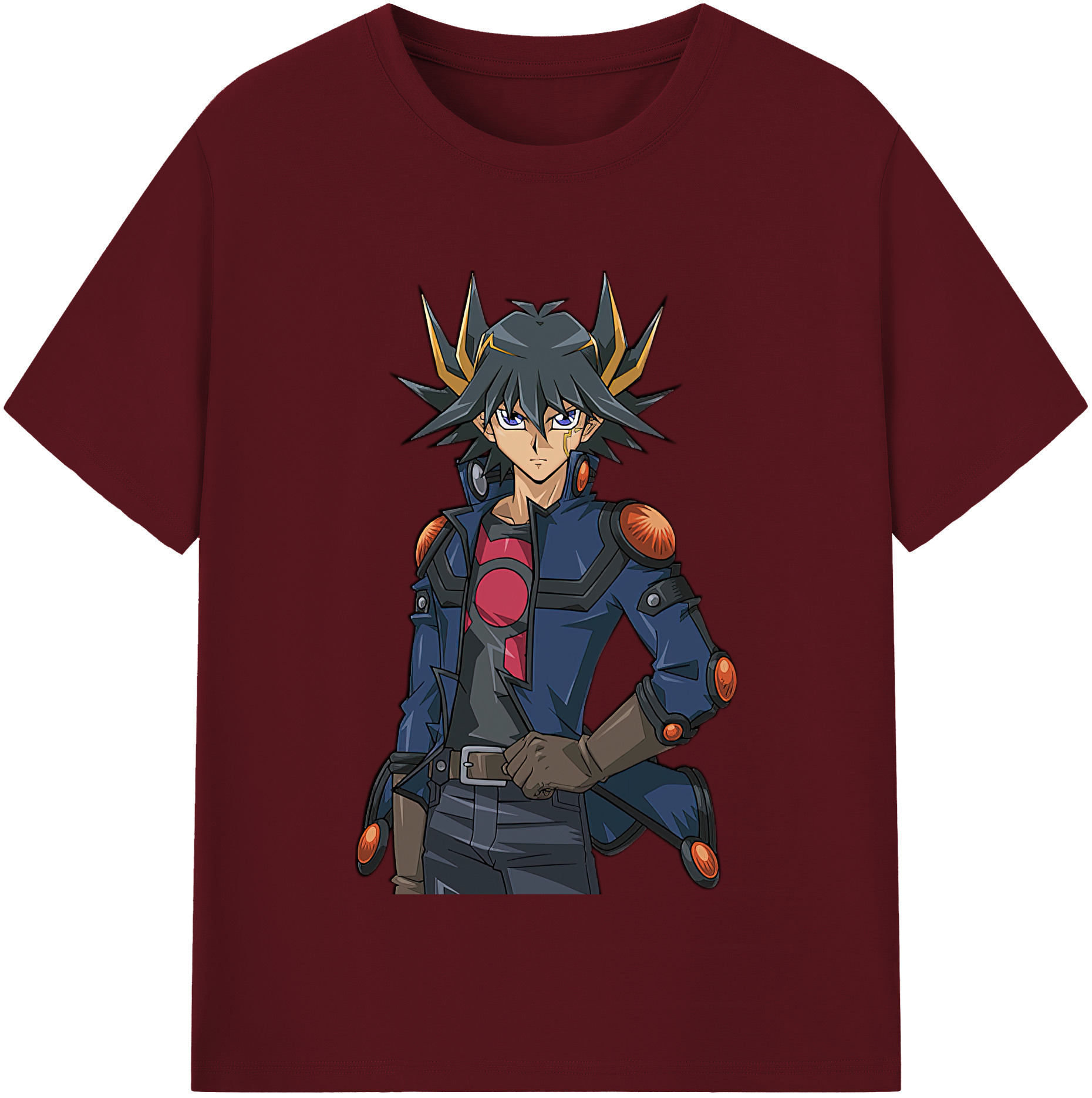 （画像用） 遊☆戯☆王 Yu-Gi-Oh! 綿100％半袖Tシャツ（フロントプリント）